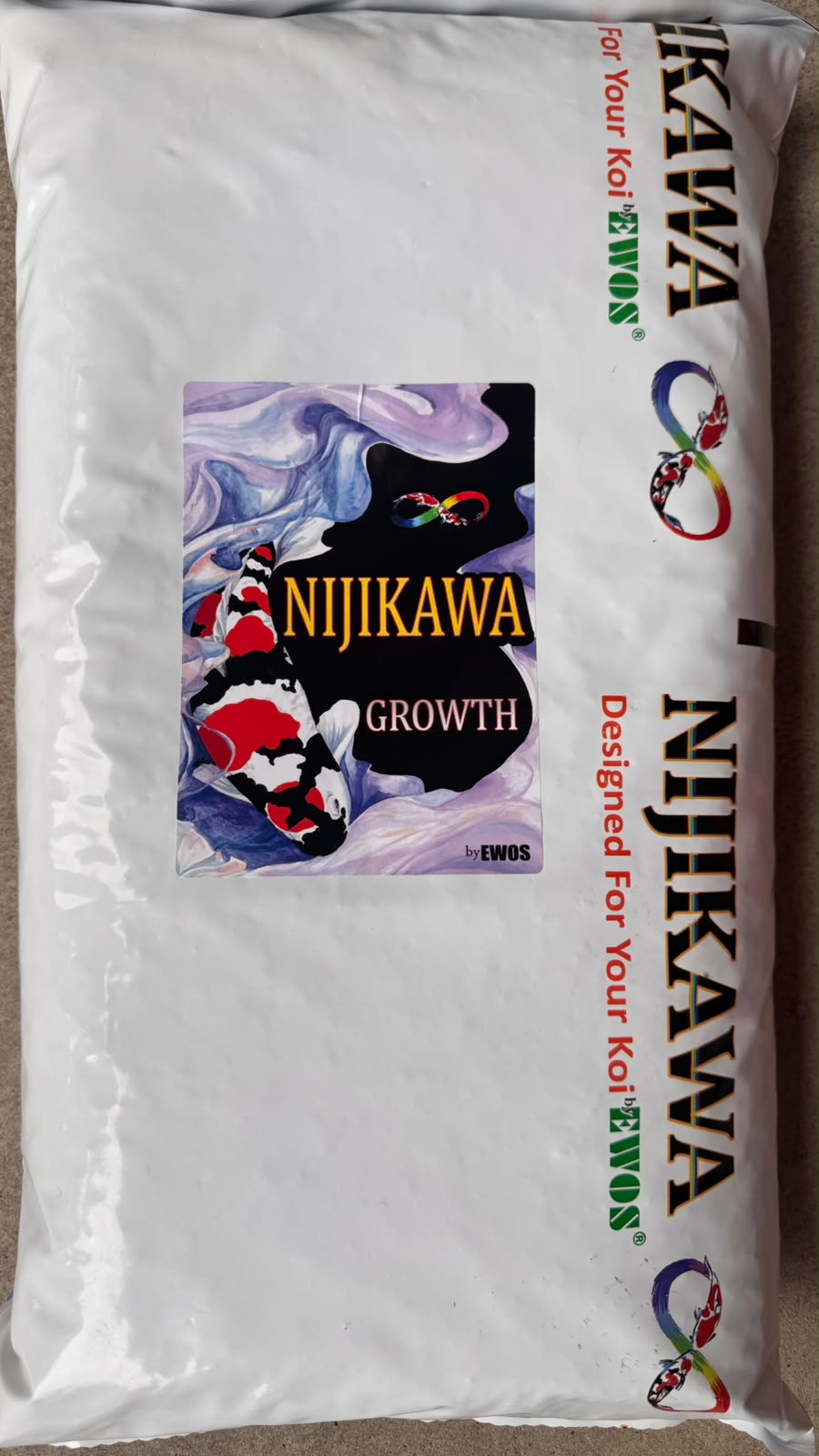 Nijikawa Growth koi food bag — additional view